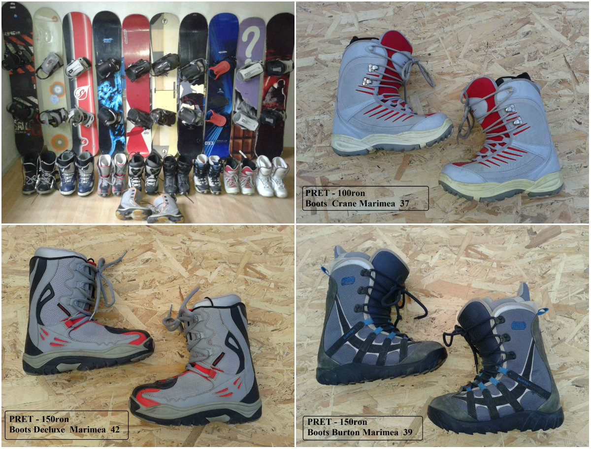  Snowboard si Boots