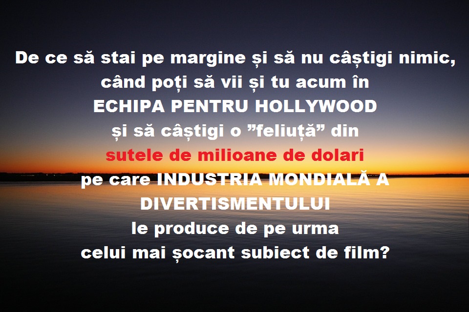 Vrei sa incepi o afacere cu tinta Hollywood? 