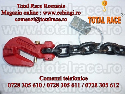 Sistem complet lant ancorare 8 mm 4 tone lungimi la cerere