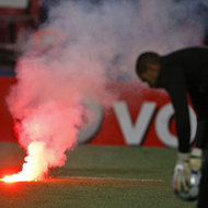 Ultrasii din Ghencea s-au ales cu 14 dosare penale, dupa incidentele de la partida Steaua - Fiorentina