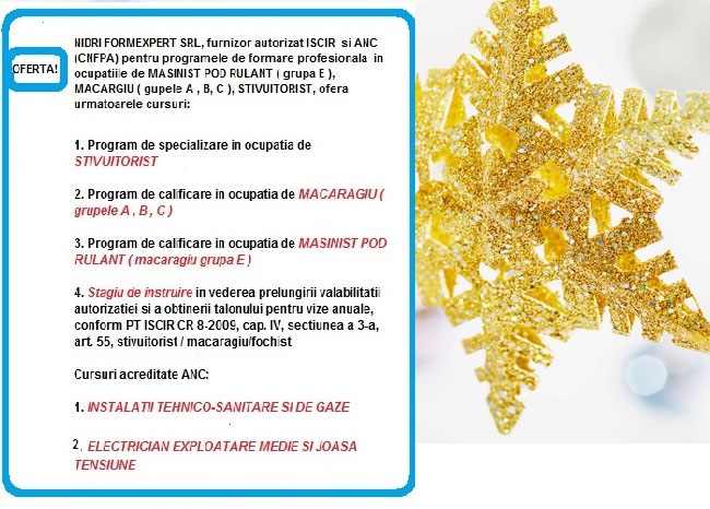 Cursuri de calificare