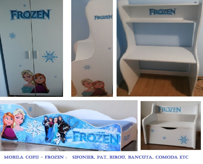 Dormitor Copii Frozen