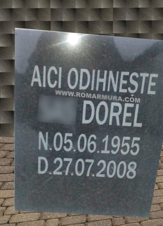 Pret decent pentru gravat litere
