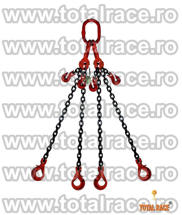 Echipament ridicare din lant 4 brate 