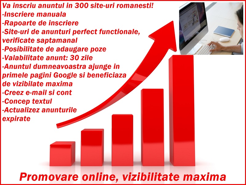 Promovare online, vizibilitate maxima
