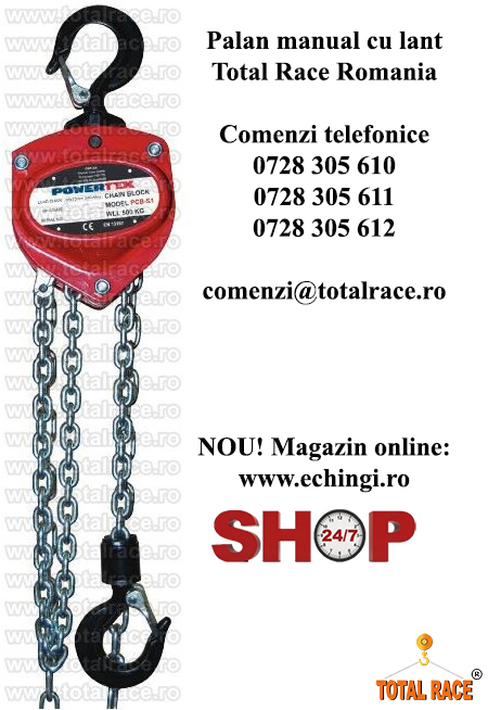 Macara cu lant productie Suedia Total Race