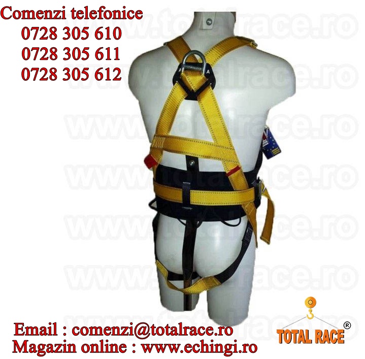 Centura de siguranta pentru protectie in timpul lucrului pe schele