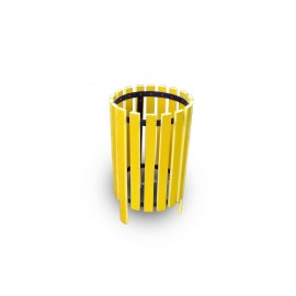 Cos simplu pentru gunoi din rigle pvc