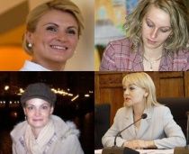 Consilierele premierului Emil Boc: trei blonde si o satena