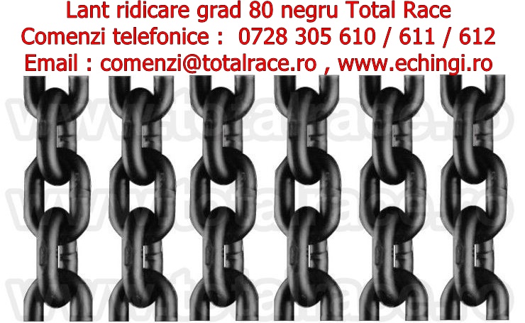 Lant ridicare negru livrare stoc Bucuresti Total Race