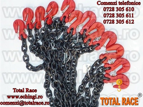 Dispozitiv complet lant ancorare 10 mm 6,3 tone lungimi la cerere
