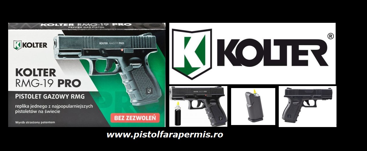 spray lacrimogen pistol Glock 19 pro 
