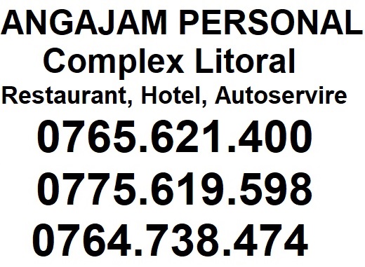 Angajam personal in complex restaurant, hotel, autoservire litoral