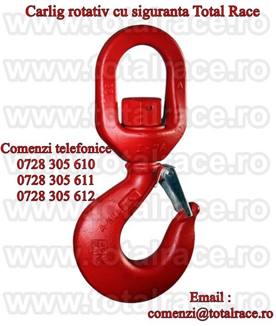 Carlige ridicare rotative cu siguranta