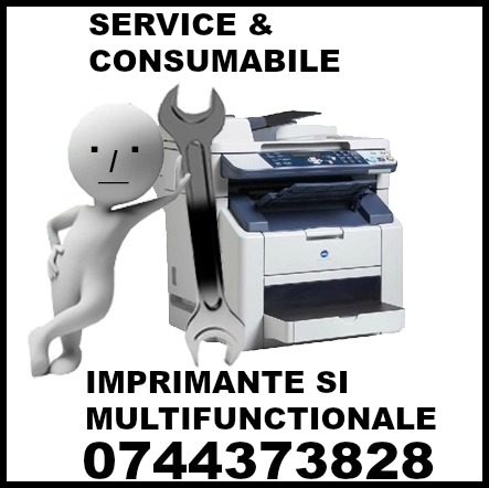 Service multifunctionale laser imprimante, reincarcari cartuse toner . 