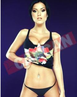 Daniela Crudu, surprinsa nud de paparazzi Cancan in timpului castingului pentru Playboy