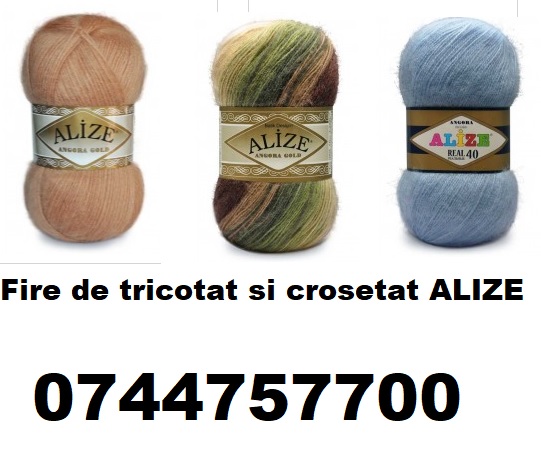  Fire de tricotat si crosetat ALIZE