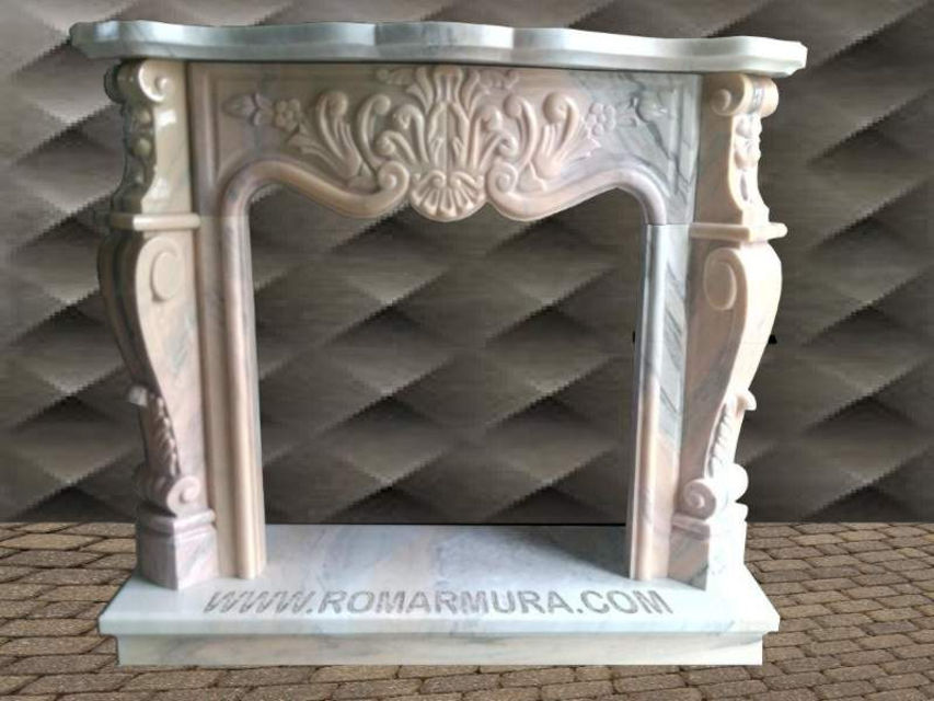 Elegant semineu marmura