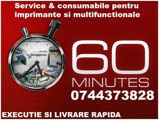 Service si consumabile imprimante si multifunctionale cu executie rapida avand un raport calitate pret avantajos.