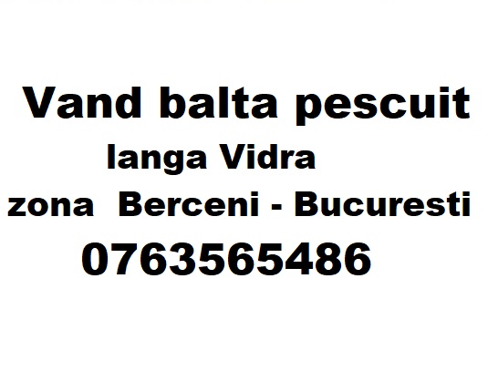  Vand balta pescuit langa  Vidra