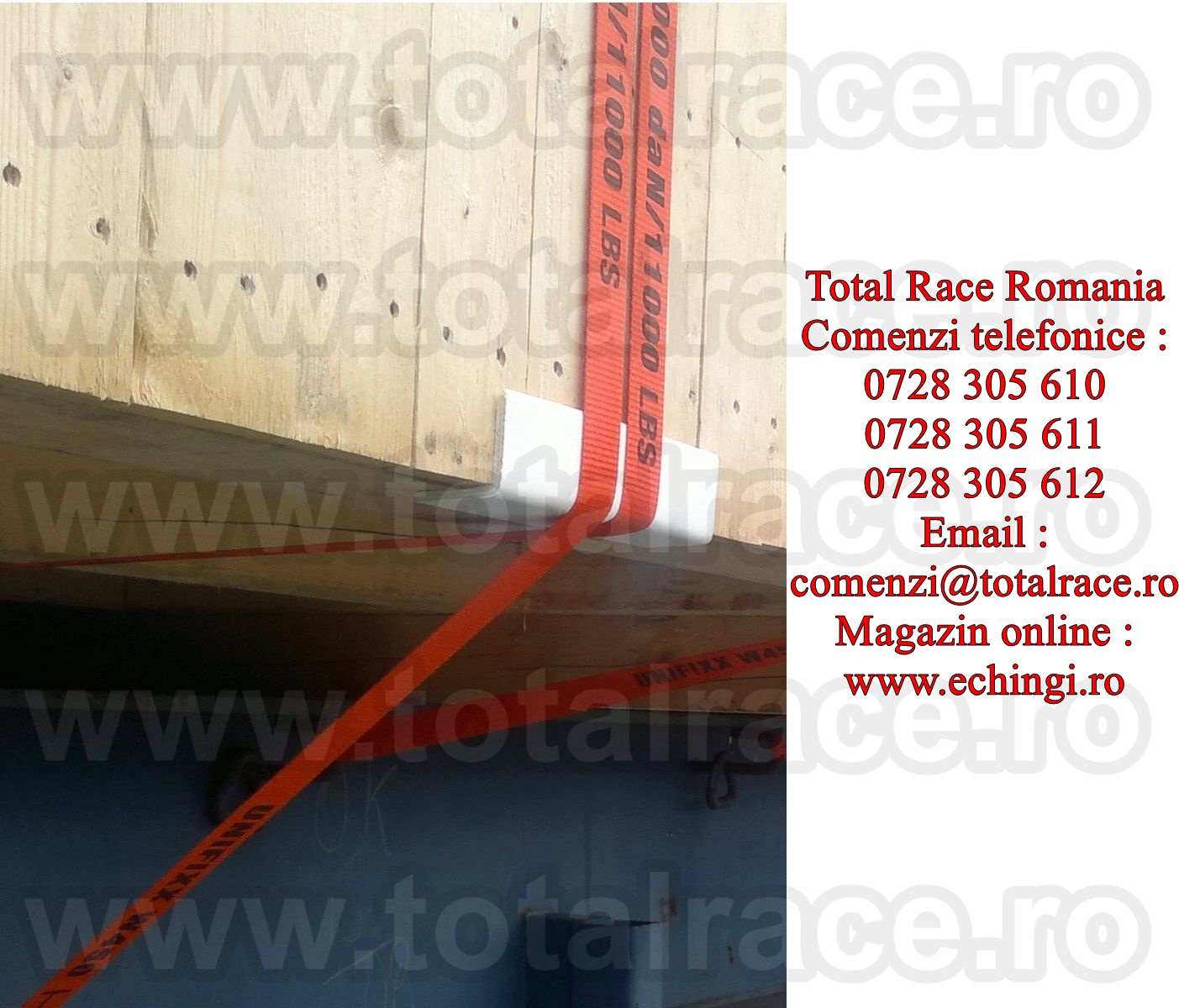 Benzi Unifixx poliester pentru transport maritim