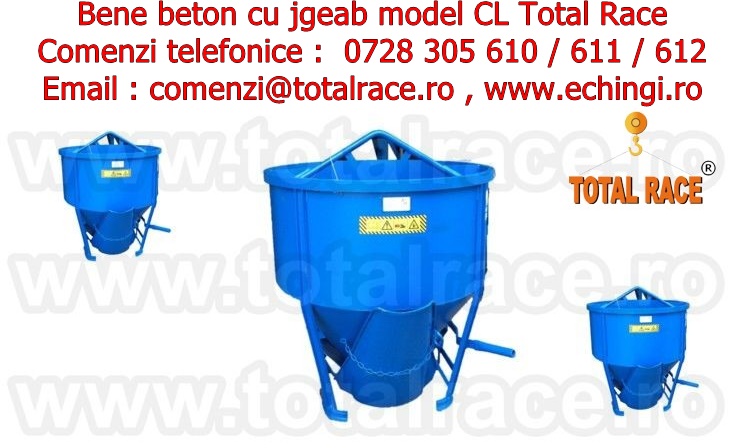 Bene beton cu descarcare laterala Total Race
