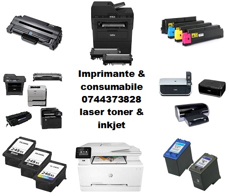 Consumabile si cartuse imprimante, multifunctionale, copiatoare si faxuri.