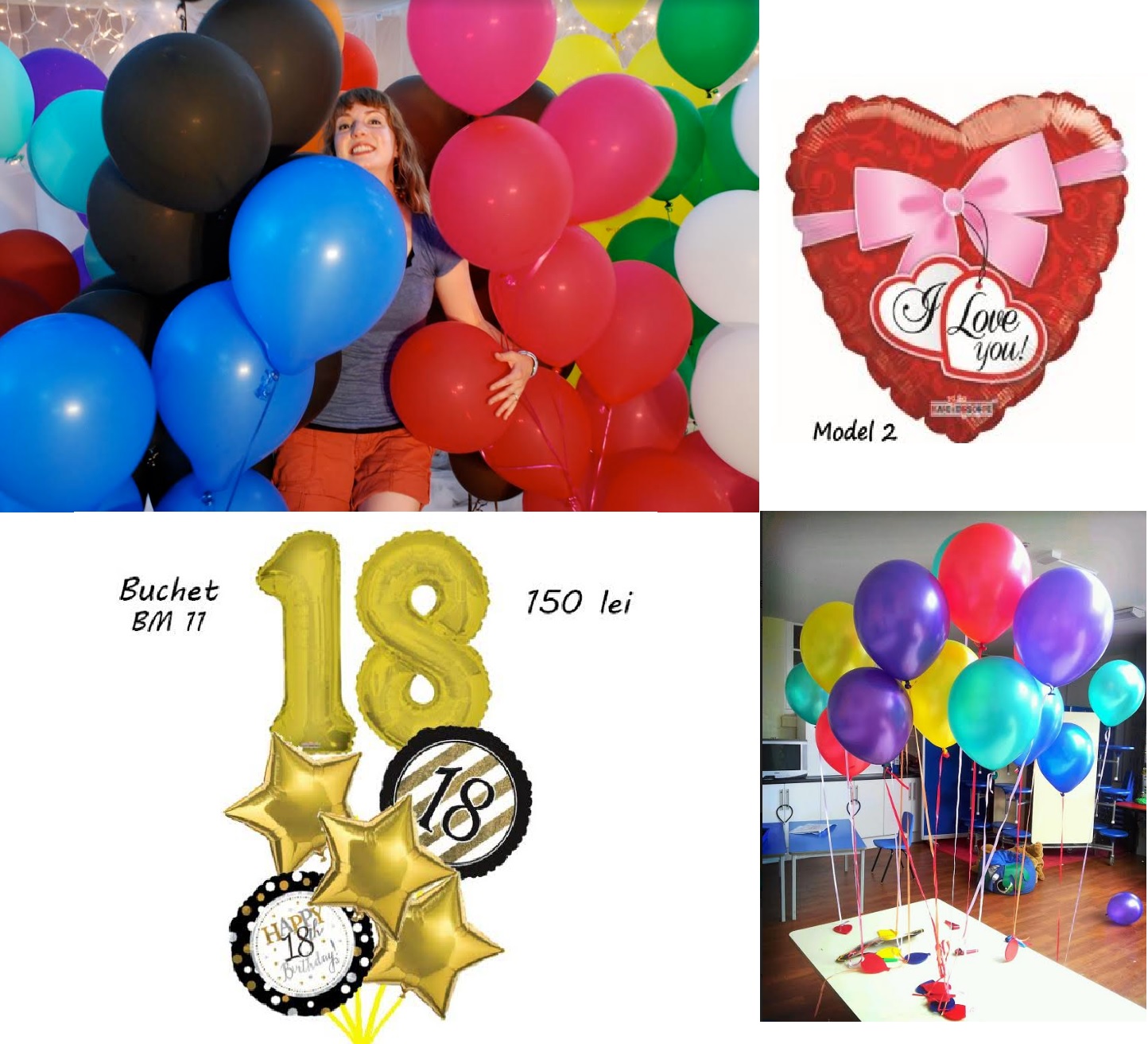 Baloane cu Heliu 0722247534