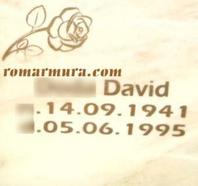 Scris, gravat marmura