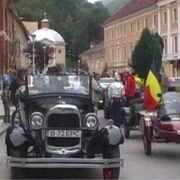 Parada cu masini de epoca la Baile Herculane