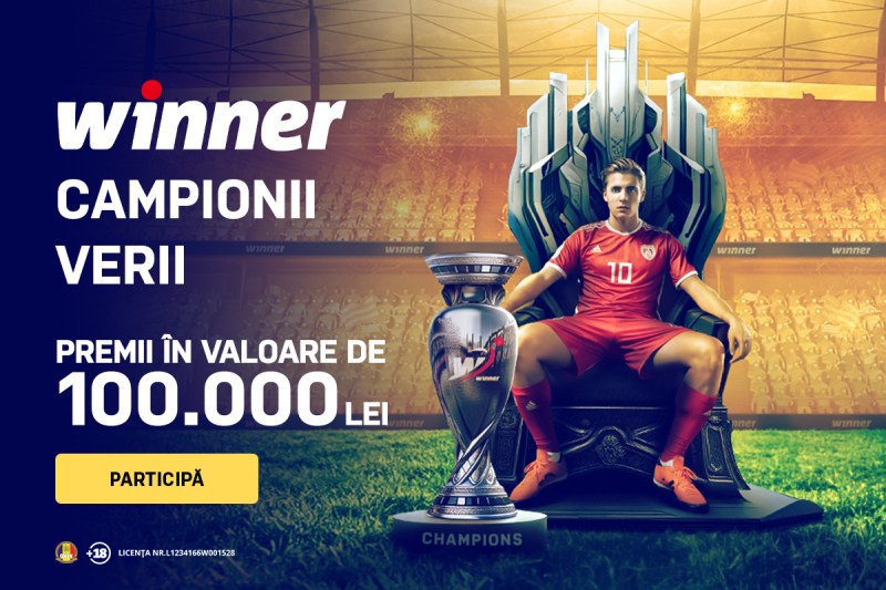 [P] Campionii Verii te așteaptă la Winner! Fii gata să devii unul dintre ei!