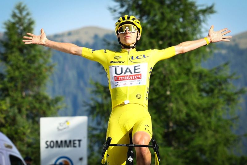 Tadej Pogacar / FOTO: IMAGO via GOLAZO.ro