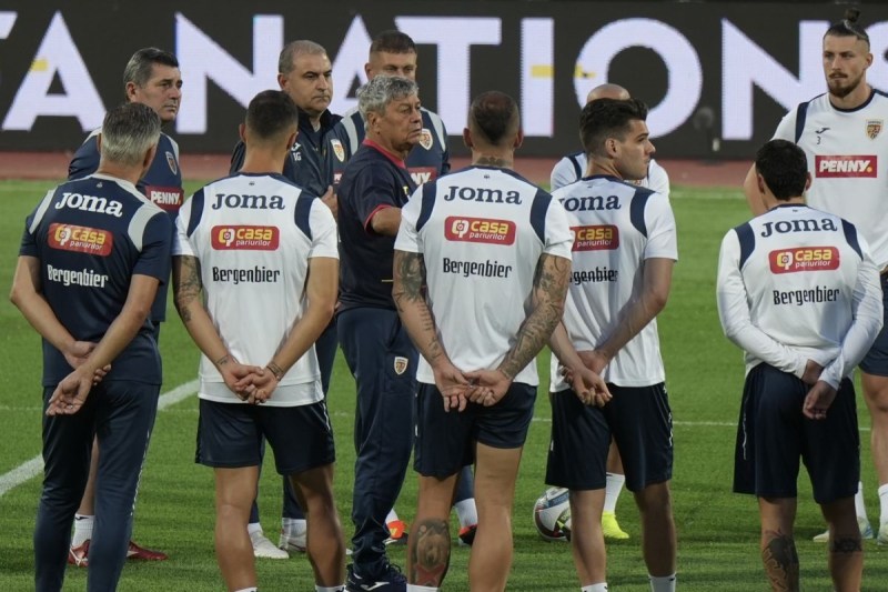 Antrenamentul oficial al României îm Kosovo. Foto: GOLAZO.ro