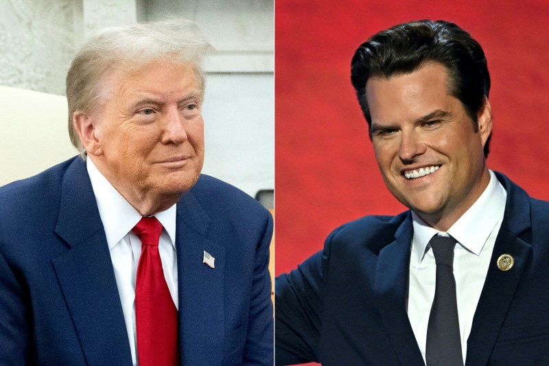Donald Trump și Matt Gaetz / FOTO: SAUL LOEB / AFP / Profimedia
