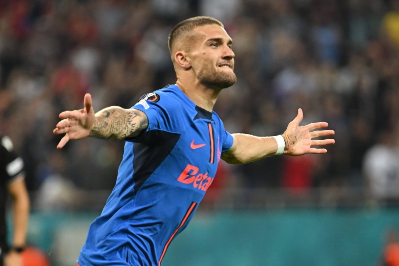 SuperLiga: FCSB a câștigat cu 2-1 pe terenul liderului ”U” Cluj – Daniel Bîrligea, eroul campioanei