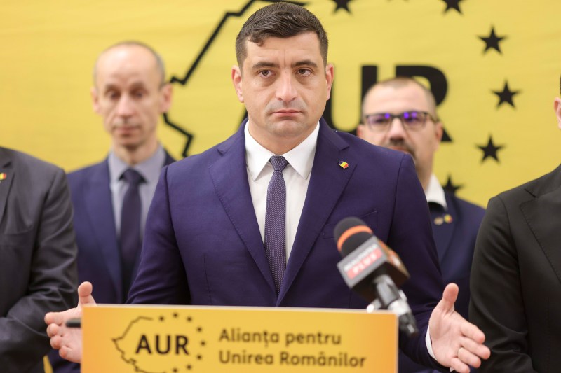 AUR a desemnat candidatul la postul de premier. George Simion propune un guvern de uniune națională: „Și noi suntem europeni”