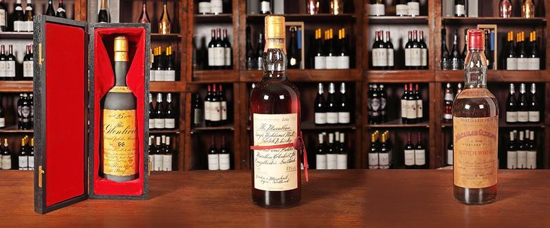 O selecție de whisky-uri rare, Foto: Artmark