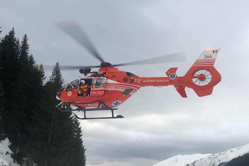 Interventie elicopter SMURD, Foto: Salvamont