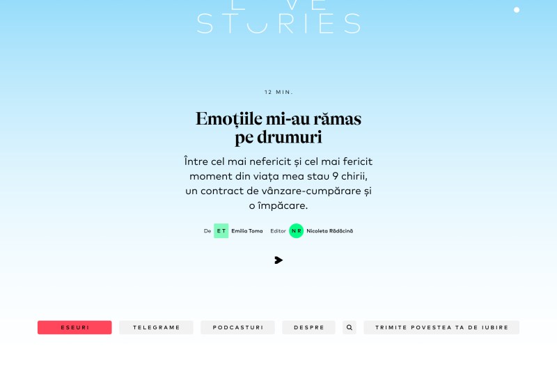 Între cel mai nefericit și cel mai fericit moment din viața mea stau 9 chirii, un contract de vânzare-cumpărare și o împăcare