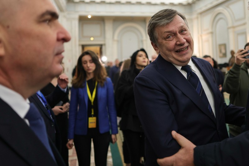 Crin Antonescu și Ilie Bolojan. Inquam Photos / Octav Ganea