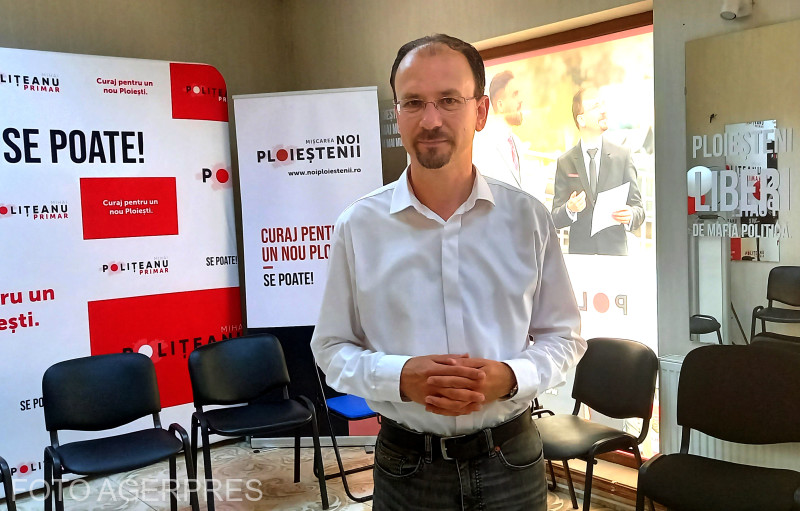 Primarul ales al municipiului Ploiesti, deputatul Mihai Politeanu. Foto: Agerpres