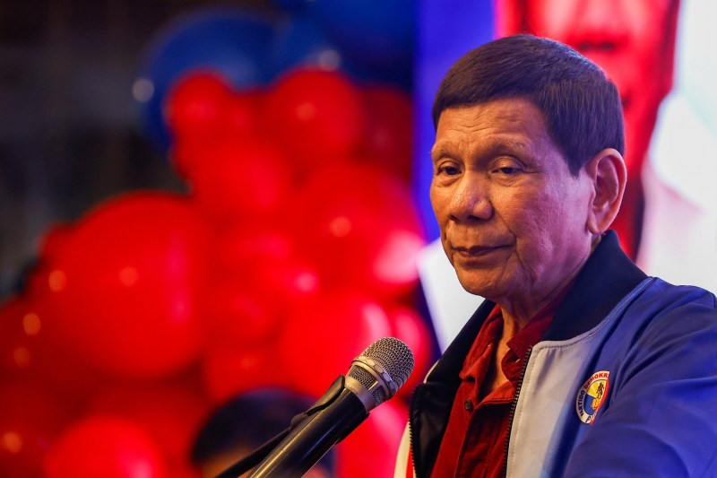 Rodrigo Duterte, fostul președinte al Filipinelor, arestat pentru crime împotriva umanității, după un mandat al Curții Penale Internaţionale