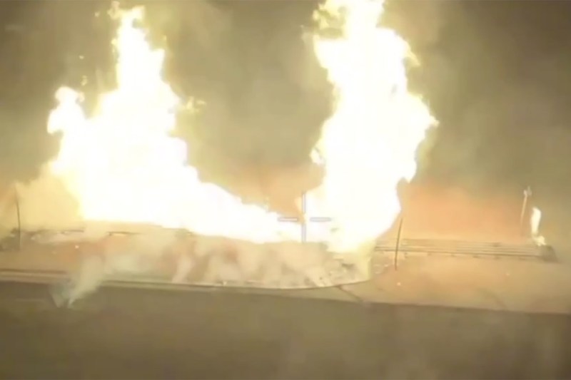 Ucraina acuză că rușii și-au aruncat singuri în aer stația de pompare a gazelor din Sudja pentru a da vina pe Kiev că încalcă armistițiul