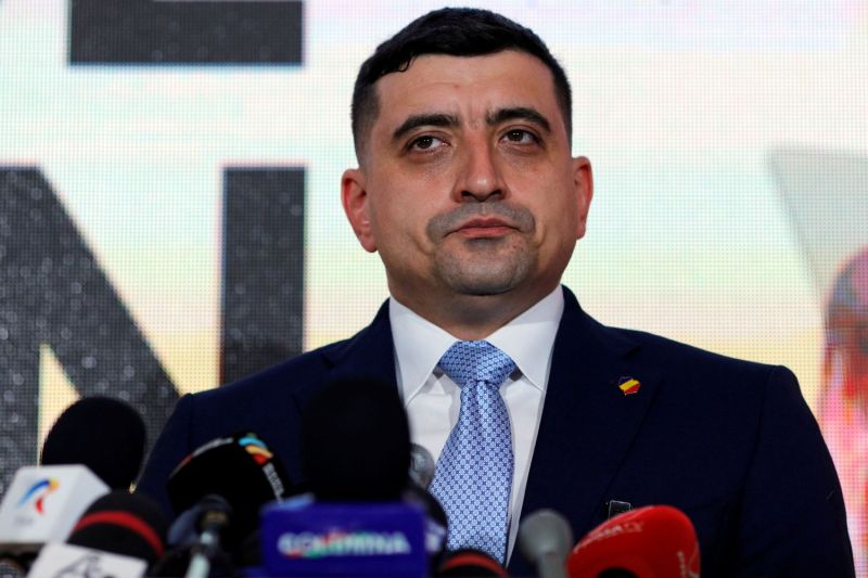 George Simion. Foto: Inquam Photos / Malina Norocea