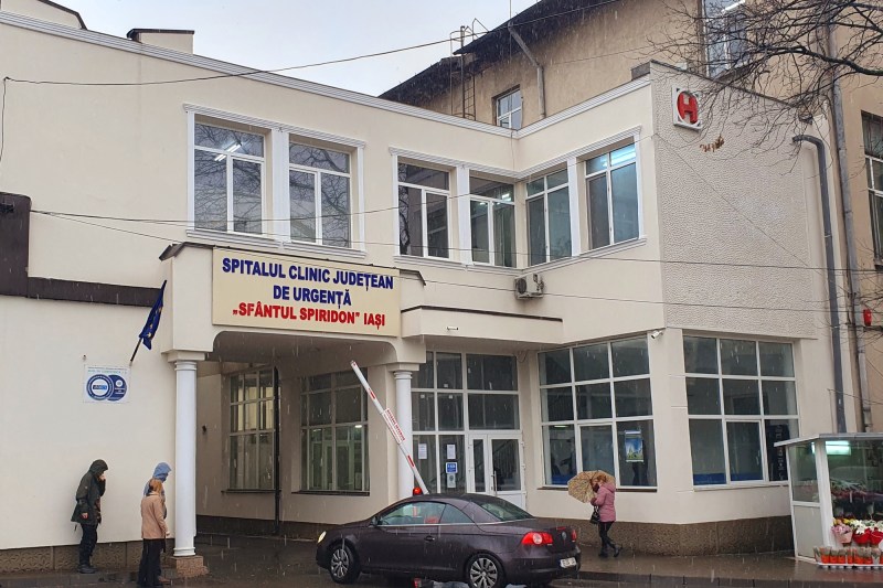 Spitalul „Sfântul Spiridon" din Iași. Foto: Shutterstock