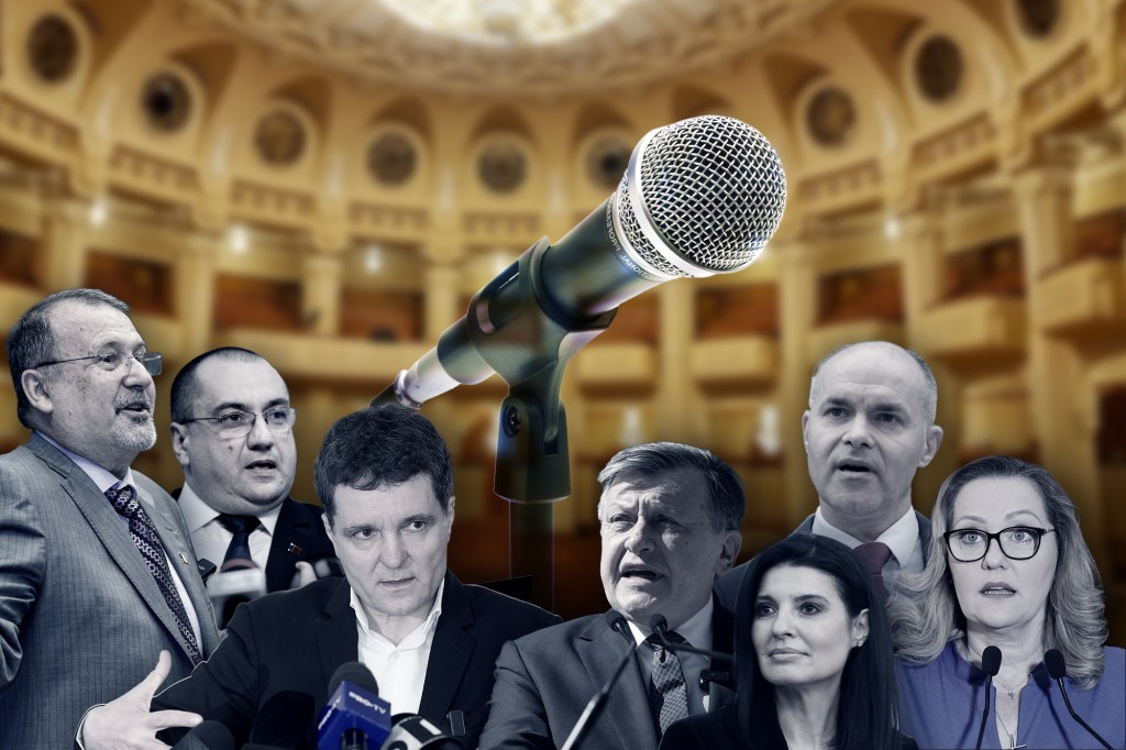 Candidații confirmați: John-Ion Banu Muscel, Cristian Terheș, Nicușor Dan, Crin Antonescu, Lavinia Șandru, Daniel Funeriu și Elena Lasconi. Colaj: Ion Mateș / Hotnews. Foto: Inquam Photos, Dreamstime
