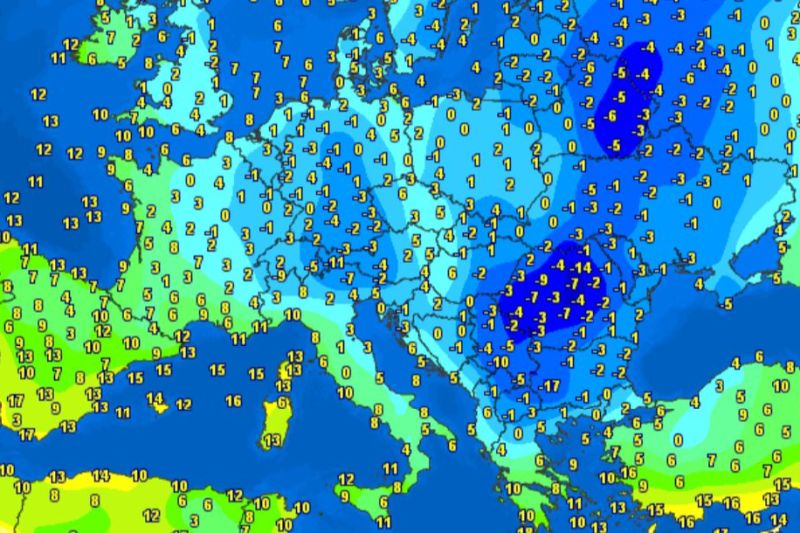 Valul de frig din România s-a simțit puternic marți dimineață – La doar cinci stații meteo au fost temperaturi minime de peste 0 grade