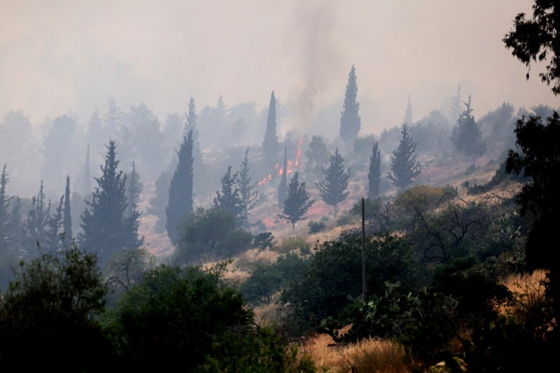 VIDEO Incendii de vegetație în apropiere de Ierusalim. Netanyahu vrea să ceară sprijin din străinătate