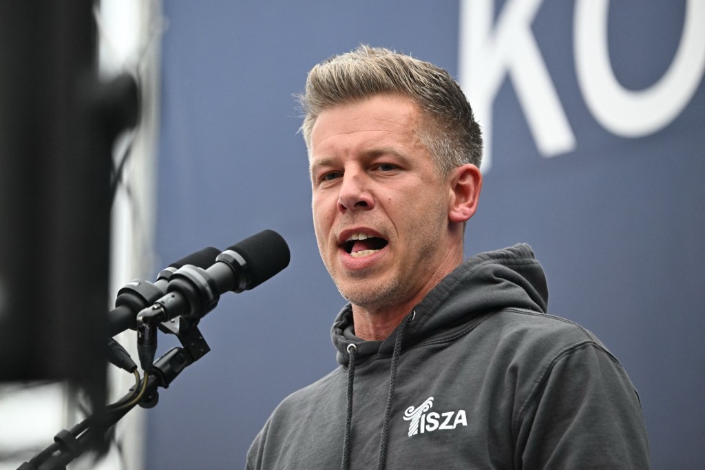 Péter Magyar. Foto: Attila KISBENEDEK / AFP / Profimedia