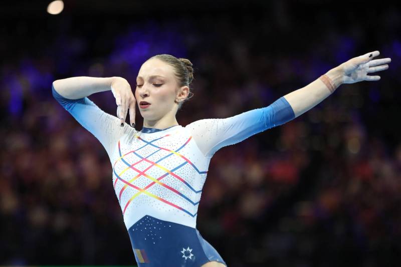 Ana Bărbosu, medalie de aur la sol la Europenele de gimnastică de la Leipzig